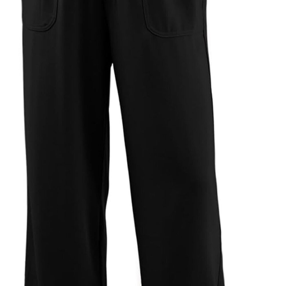 Casual Pants for Women Loose Elastic High Waisted Drawstring Wide Leg Pants with